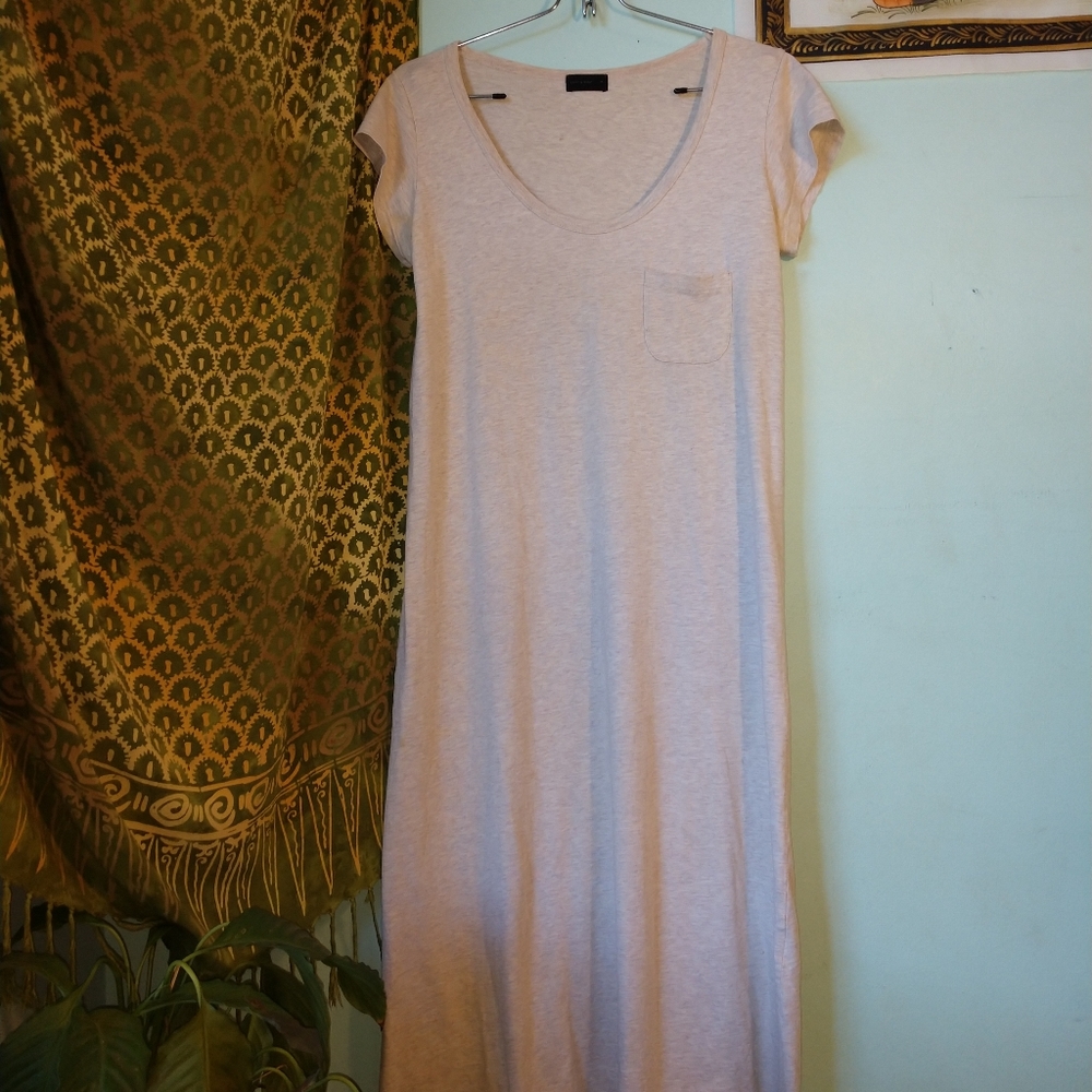 Bohemian Minimalist T-Shirt Dress
